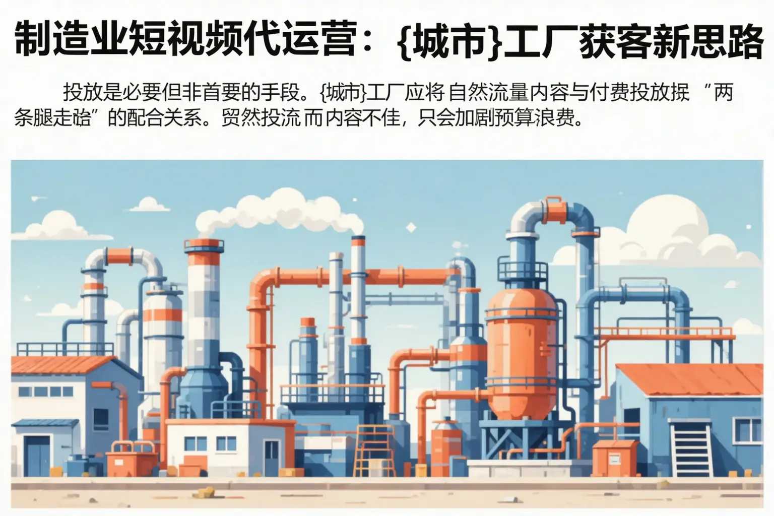 制造业短视频代运营:岳阳工厂获客新思路