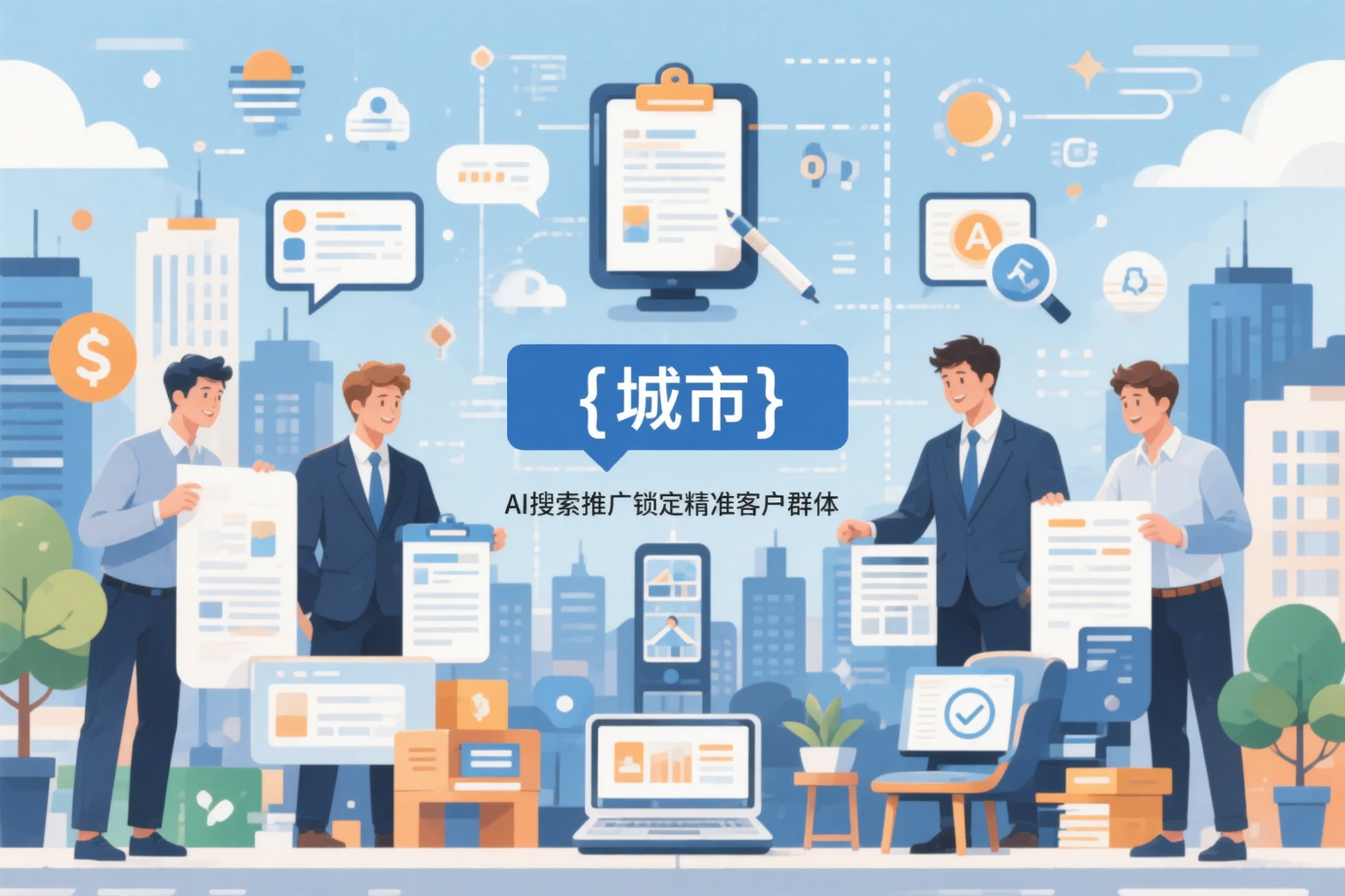 岳阳公司如何用AI搜索推广锁定精准客户群体