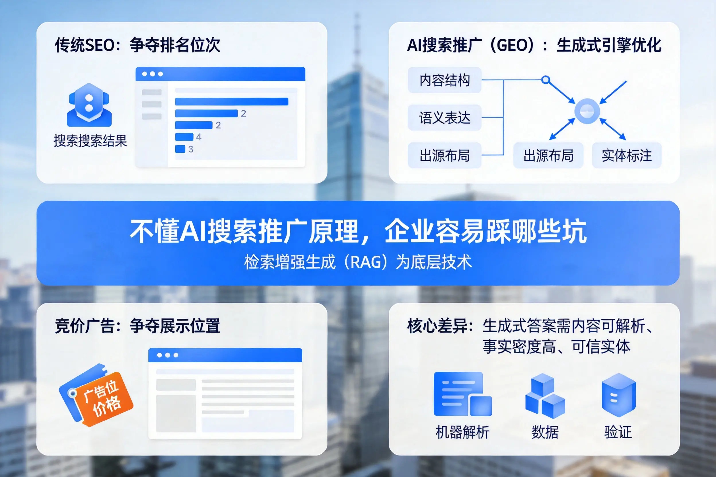 不懂AI搜索推广原理,岳阳企业容易踩哪些坑