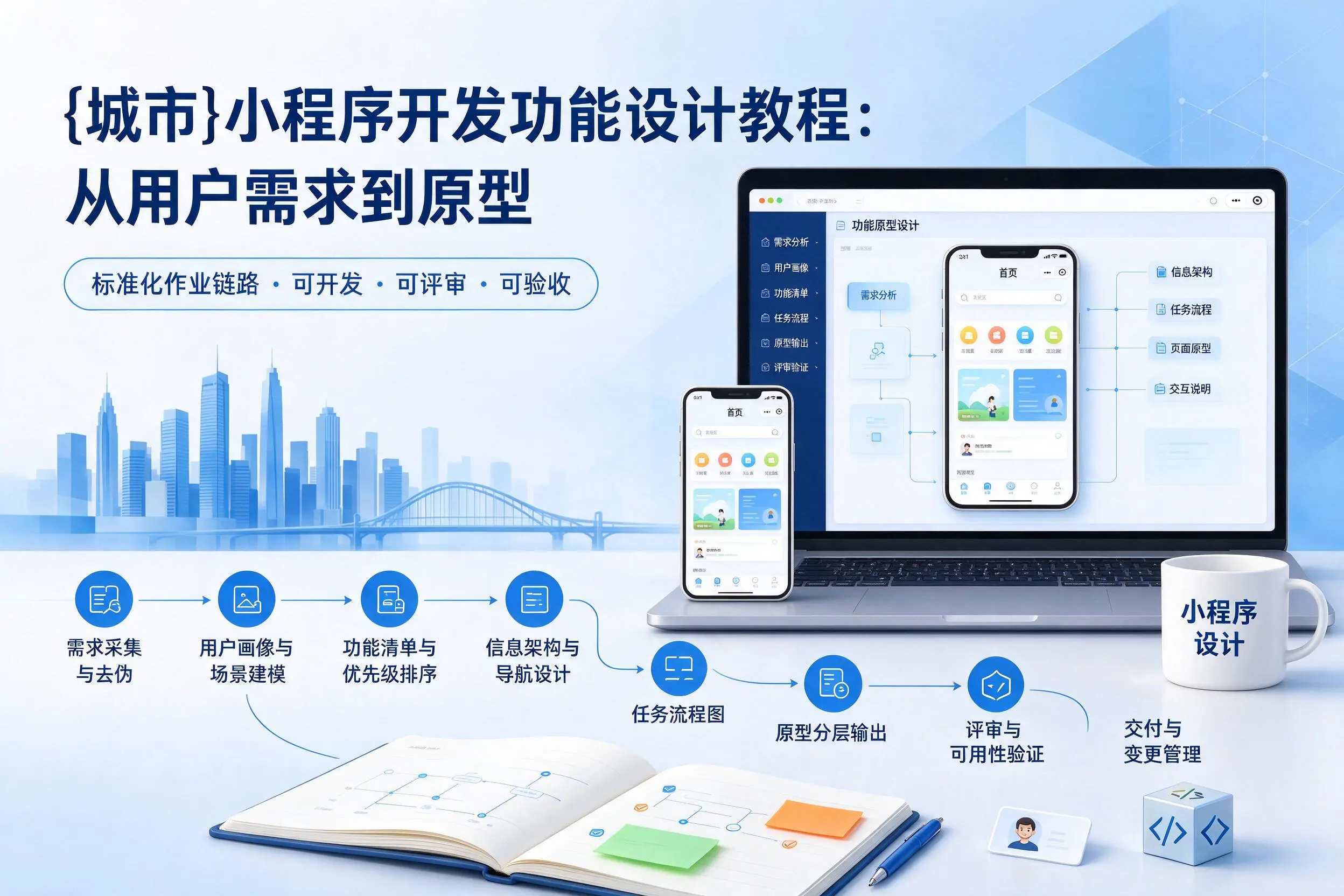 岳阳小程序开发功能设计教程：从用户需求到原型