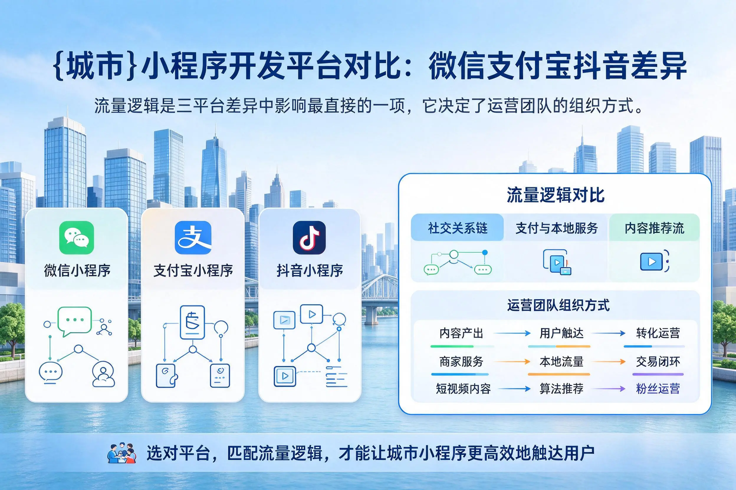 岳阳小程序开发平台对比:微信支付宝抖音差异